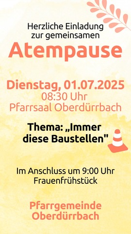 Atempause Juli 2025