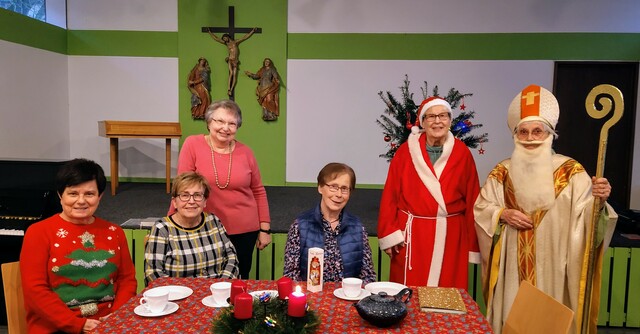 Nikolausfeier Seniorenkreis Oberdürrbach 2024